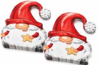 2 New packs of 12 Napkins Adorable Santa