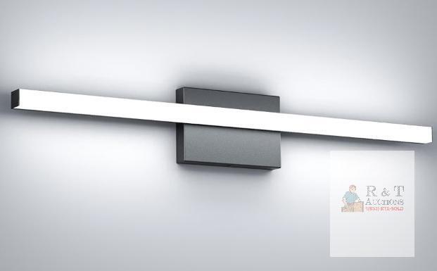 NEW Modern 30 Inch LED Bathroom Vanity Bar Light, 28W, 2400lm, 5700K, Black, Wall Mounted, IP44
