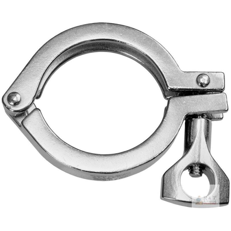 New Tri-Clamp for 2" Sanitary Tubing, 304 Stainless Steel