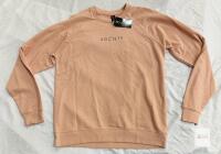 SOCIETY Crewneck Sweatshirt Large Light Pink Pullover Cotton Blend Made in Pakistan New w/ Tags