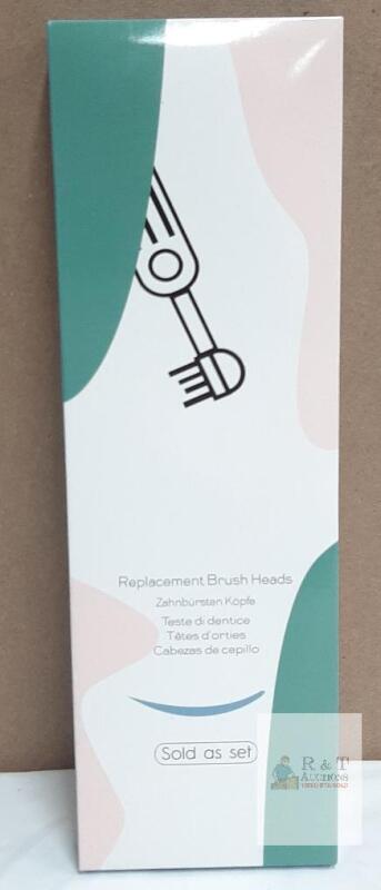 NEW Electric Toothbrush Replacement Brush Heads, Set of 4, Compatible with Major Brands