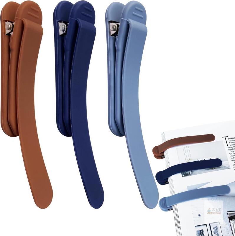 New Automatic Bookmark,3Pcs Silicon Book Marks