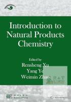 New Introduction to Natural Products Chemistry