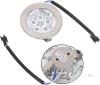 New 2pcs Round LED Range Hood Light Bulb Dc12v for Kitchen Cooking | Cold White Appliance Light Bulbs, Easy Replacement, Silver Glass Abs, Modern Sleek Style