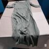 New Women&rsquo;s XXL Grey Ribbed Long Tunic & Pants Two-Piece Set - 2