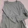 New Women&rsquo;s XXL Grey Ribbed Long Tunic & Pants Two-Piece Set - 4