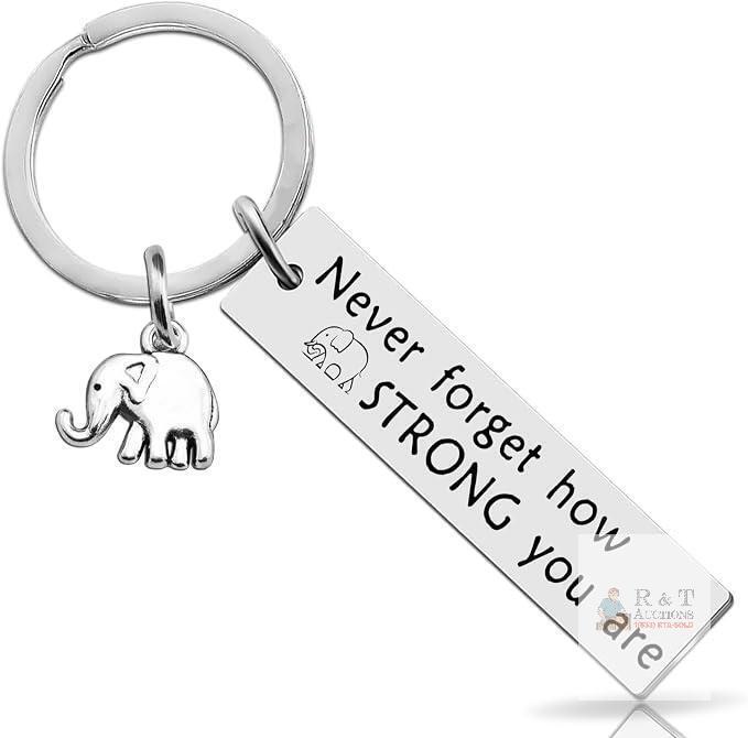 New Elephant Keychain