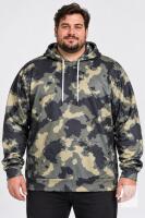 New Size 3XL Camouflage Pullover Hoodie with Kangaroo Pocket
