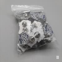 NEW bulk National Police Week Blue and Silver-Tone Lapel Pins