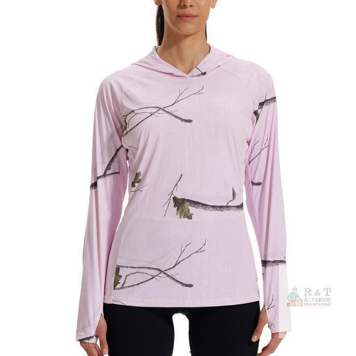 New Size L LOOGU Women's Slim Fit UPF 50+ Hoodie