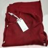 New Grace Karin Burgundy Knit Cardigan with Gold-Tone Buttons and Pockets &ndash; Women&rsquo;s 2XL - 3