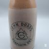 Antique John Dodds Stoneware Bottle with Wire and Ceramic Stopper, Seaforth, Ontario, - 3