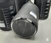 Lot of 4 Ashland Gothic Garden Matte Black Glass Beakers, 250 mL - 2
