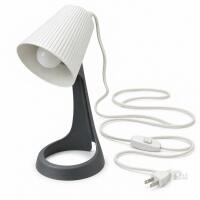 IKEA SVALLET Grey & White Desk Lamp- working