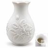 Kaiser West Germany White Bisque Porcelain Rose Vase - 4