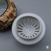 Ornate Ceramic Potpourri Jar with Pierced Lid - 5