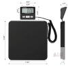 NEW CCWEIGH Digital Shipping Scale 440 lb Capacity, 11.8" Platform, LCD Display, AC Adapter Included - 2