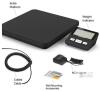 NEW CCWEIGH Digital Shipping Scale 440 lb Capacity, 11.8" Platform, LCD Display, AC Adapter Included - 3