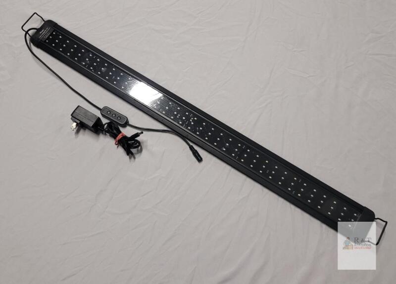 Pawfly GL-36 Aquarium LED Light, 28W Full Spectrum, 36&ndash;48" Tank, Adjustable with Brackets