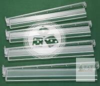 NEW 4 Clear Acrylic 17.5" Mahjong Racks with Pushers, Set of 4, American Mahjong Accessories