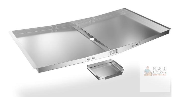 NEW Universal Stainless Steel Grease Tray & Catch Pan, Adjustable 30"-36", Fits Dyna-Glo, Nexgrill, Kenmore