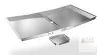NEW Universal Stainless Steel Grease Tray & Catch Pan, Adjustable 30"-36", Fits Dyna-Glo, Nexgrill, Kenmore