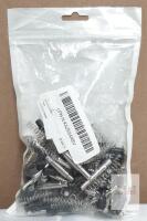 NEW itsmile Cabinet/Cupboard Spring Plunger Latch Set, Stainless Steel, 20 Pieces, X002NQS9N,