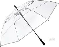 NEW G4Free 62 Inch Clear Golf Umbrella, Windproof, Auto Open, Fiberglass Frame, with Sleeve