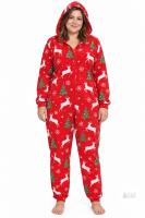 New Size XXL Women's & Men's Hooded Fleece Onesie Retails $59