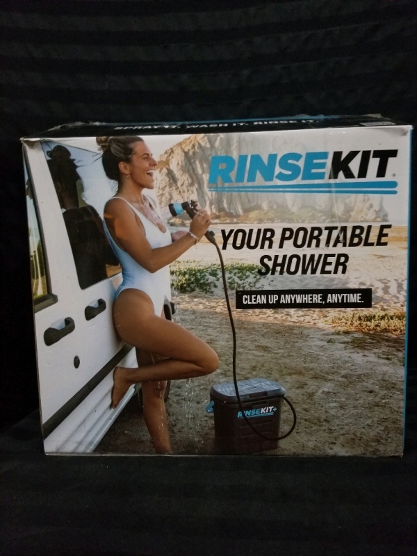 New RINSEKIT PLUS portable shower