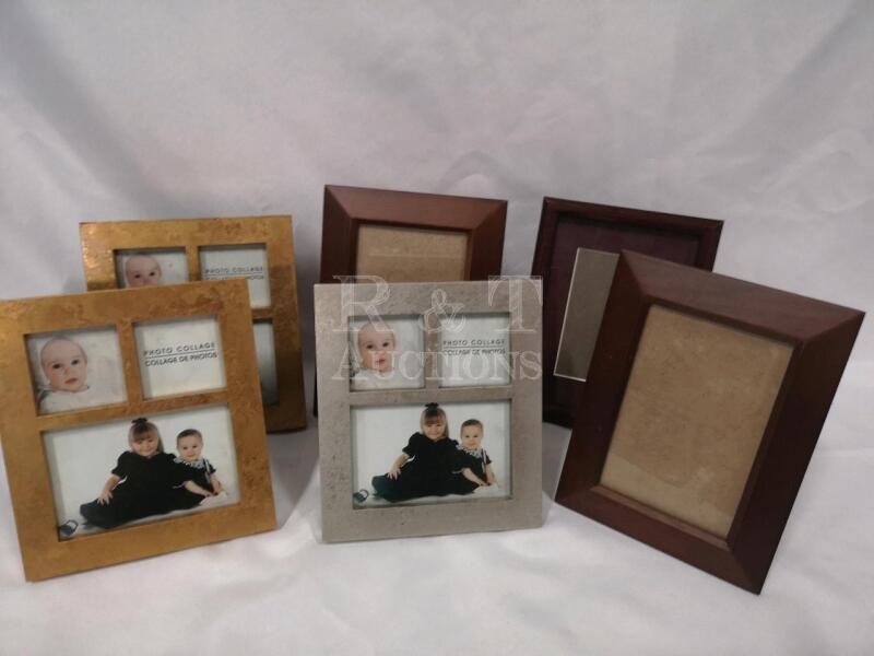 6 Standing Picture frames