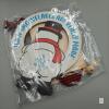 New in package 4" Christmas Snowman Wooden Ornament Craft Kit with Plaid Ribbon, DIY Holiday Decoration, New - 2