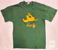 Fruit of the Loom Heval XL Green Graphic T-Shirt &ndash; 100% Cotton, Made in Mexico, Drinking Humor