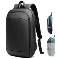 NEW HEROIC KNIGHT Expandable 15.6" Laptop Backpack, Black, Water-Resistant, USB Charging Port