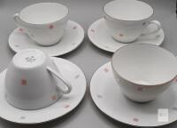 4 Seltmann Weiden Bavaria Cups & Saucers