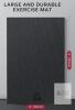 NEW HAPBEAR HB-EM03 Extra Large Exercise Mat 6'x4'x8mm with Resistance Bands - 2