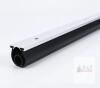 NEW BOWSEN 10 ft U+O Ring Garage Door Bottom Seal Kit, 1-1/4" Width, EPDM Rubber & Aluminum Track - 3