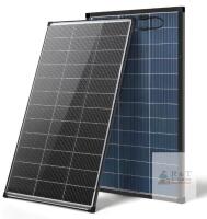 new AeternaSol 200W 12V N-Type Bifacial Monocrystalline Solar Panel, 25% Efficiency, IP68, MC4