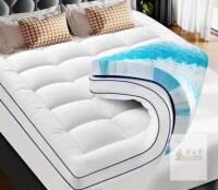 NEW King Size 3" Dual Layer Gel Memory Foam Mattress Topper, Pillow Top, 78"x80", CertiPUR-US