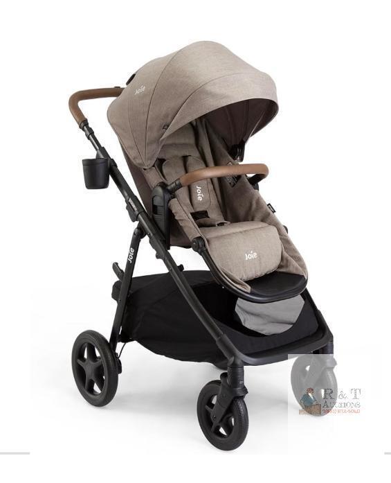 new Joie Ginger 4-in-1 Convertible Pramette Stroller, Reversible Seat, All-Terrain Wheels, New in Box