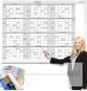 NEW Extra Large 12-Month Dry Erase Wall Calendar, Laminated, Reusable, Custom Year