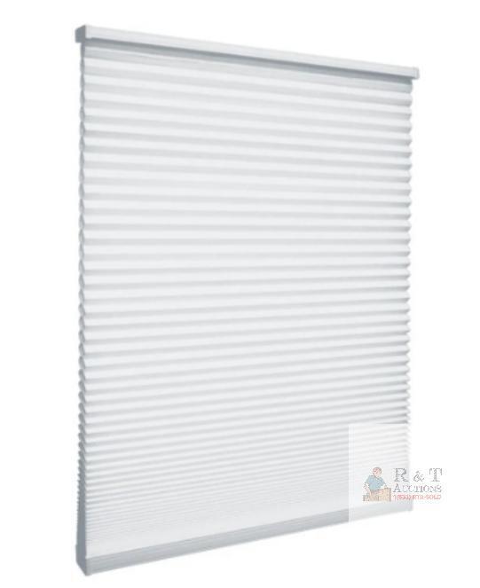 NEW White Double Cell Cordless Light Filtering Cellular Shade