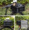 NEW CXWXC Rear Bike Basket, 6061-T6 Aluminum, 60 lbs Capacity, Fits 26"-29" & 700c Wheels - 3