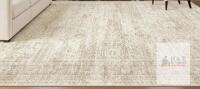 new Soalmost 9x12 Vintage Beige Ivory Washable Area Rug Non-Slip Stain Resistant