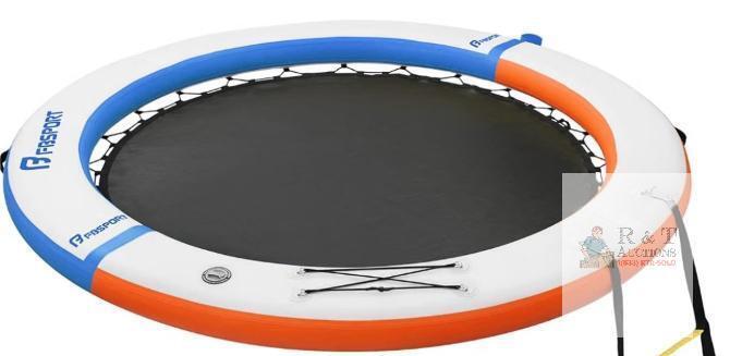 NEW FBSPORT Inflatable Dock Floating Platform, 6 ft x 8 ft, 675 lbs Capacity, PVC with EVA Non-Slip Mat