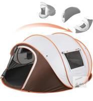 NEW EchoSmile Instant Pop Up Tent, 4-6 Person, 110"x79"x47", 7lb, Carry Bag, Easy Setup, 3-Season
