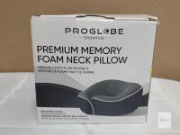 NEW PROGLOBE Essential Memory Foam Neck Pillow with Accessories