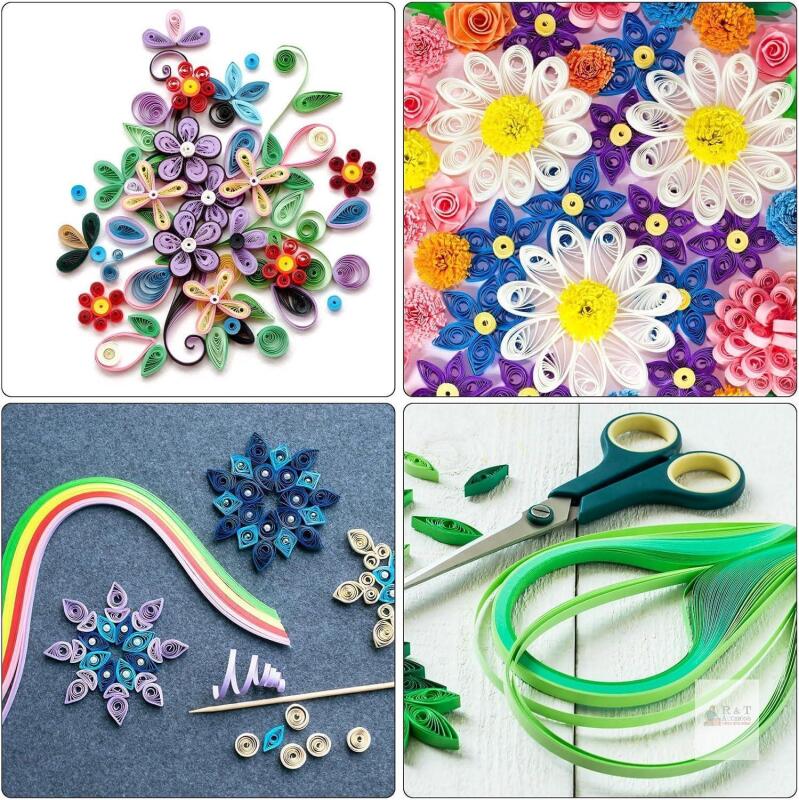 NAVY BLUE New 240pcs Quilling Strips Paper, 3mm x 39cm Origami Paper Quilling Kits