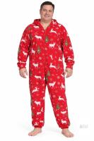 New Size XXL Women's & Men's Hooded Fleece Onesie Retails $59