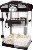 West Bend Theater Crazy 4 Qt. Popcorn Machine &ndash; 4 oz Kettle, 16-Cup Capacity, Black